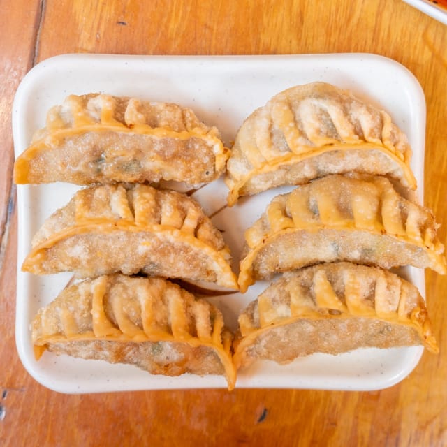 Fried Gyoza.
